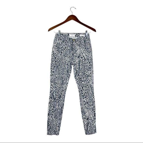 Frame Le High Skinny Abstract Jeans - Picture 2 of 4